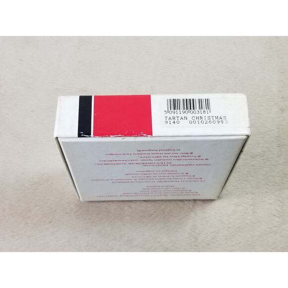 Christmas Pimpernel Coasters Tartan Holiday w/ Box Made England x6 Vtg - Picture 14 of 15